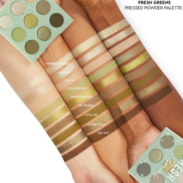 ColourPop - Fresh Greens Eyeshadow Palette