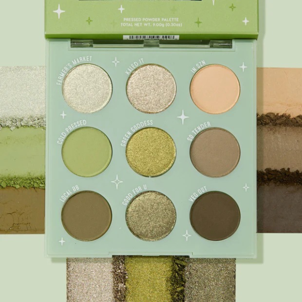 ColourPop - Fresh Greens Eyeshadow Palette