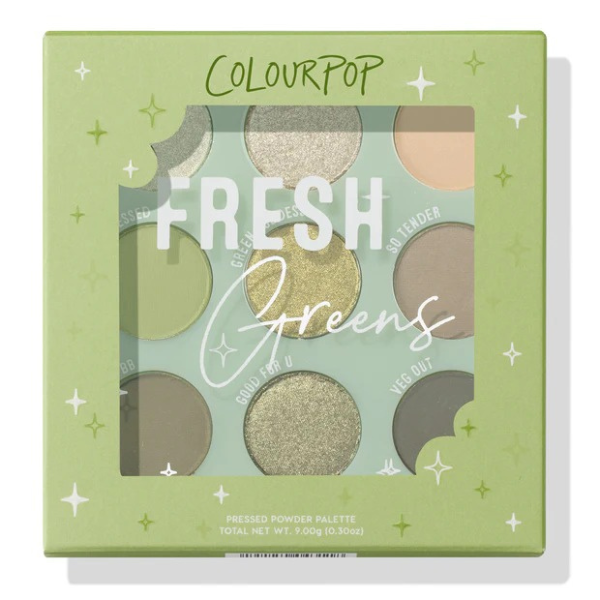 ColourPop - Fresh Greens Eyeshadow Palette