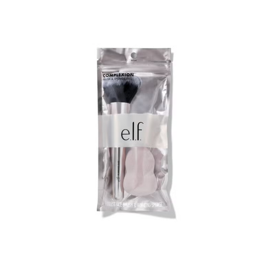 e.l.f. Cosmetics - Complexion Brush & Sponge Duo