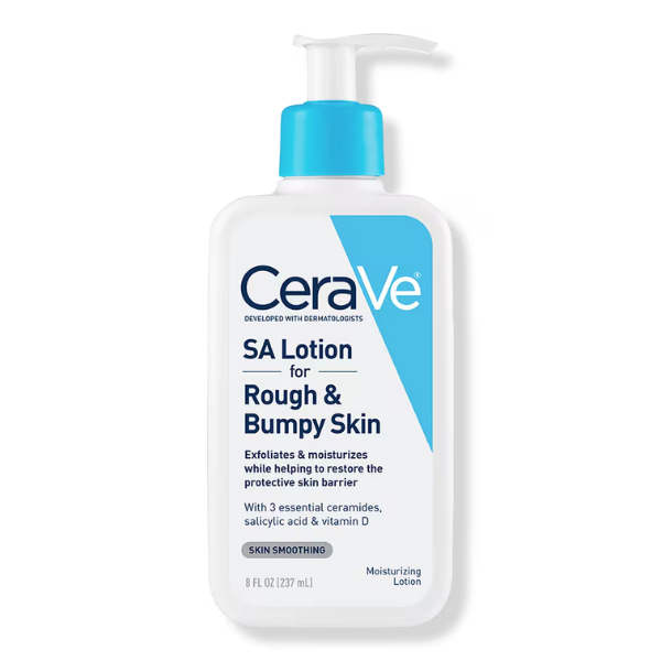CeraVe - SA Lotion, Salicylic Acid Body Lotion for Rough & Bumpy Skin 8oz
