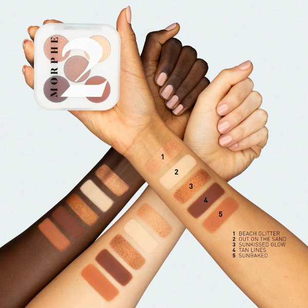 Morphe - Ready In 5 Eyeshadow Palette Malibu