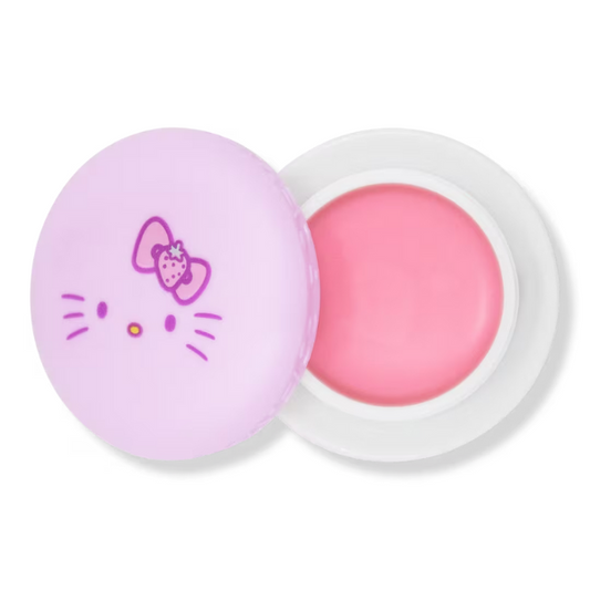 The Creme Shop - Hello Kitty Strawberry Rose Latte Macaron Lip Balm